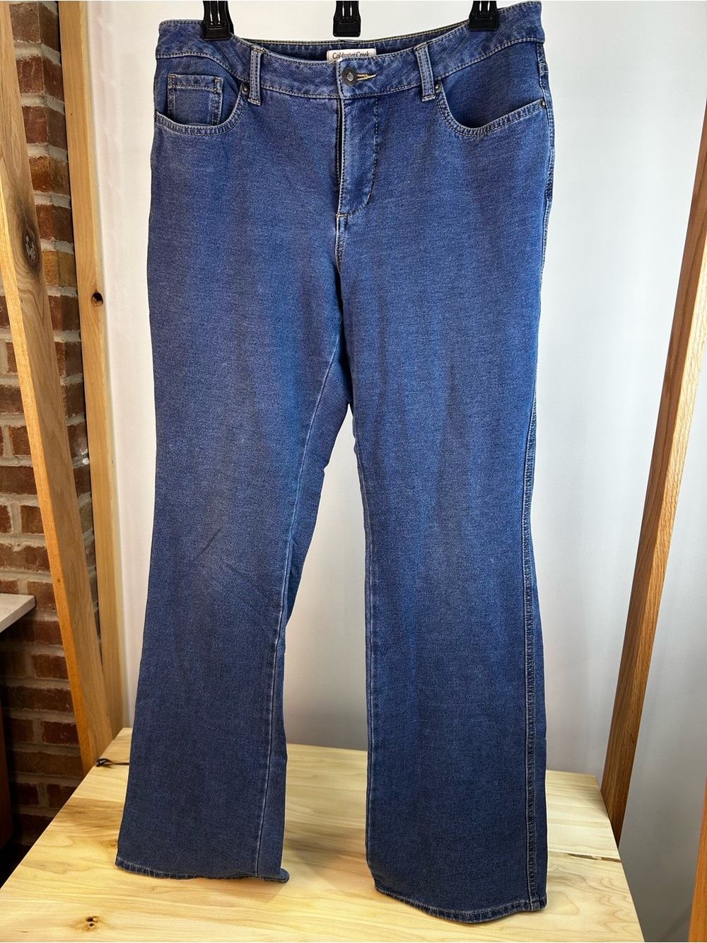 Coldwater Creek Classic Blue Flare Jeans